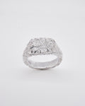 001 - RETICULATED 925 STERLING SILVER RING - Sar Jewellery