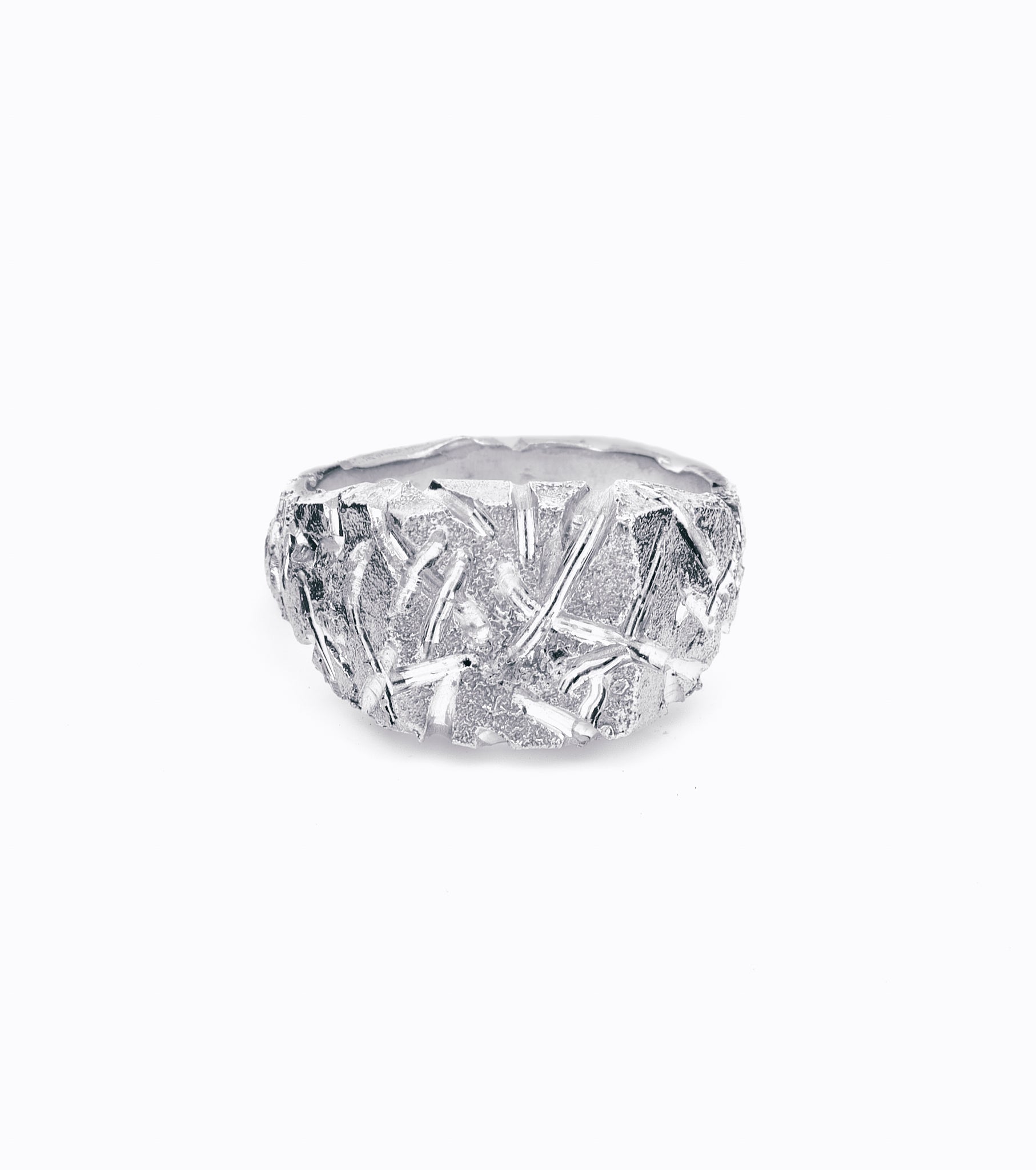 002 - CINDER 925 STERLING SILVER RING - Sar Jewellery