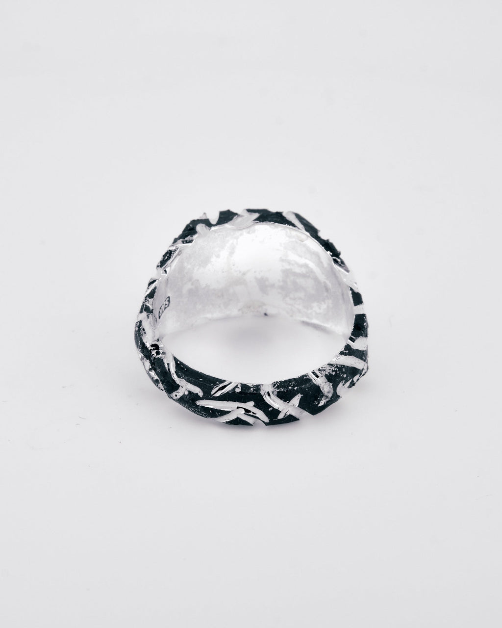 002 - CINDER 925 STERLING SILVER RING - Sar Jewellery