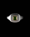 010 - BEAM 0.51CT CHROME DIOPSIDE SILVER RING - Sar Jewellery