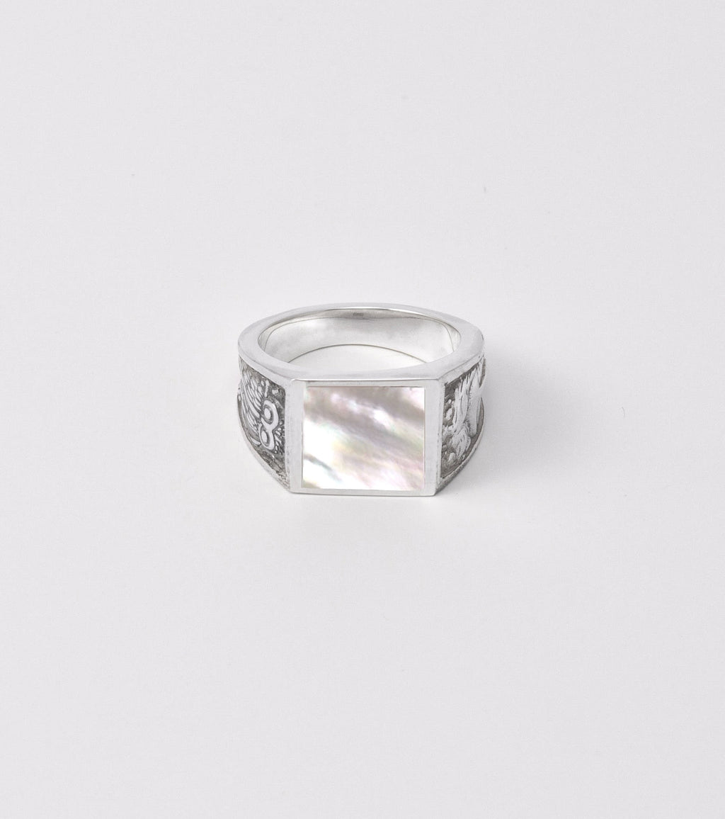 APOLO MOTHER OF PEARL RING - Sar Jewellery