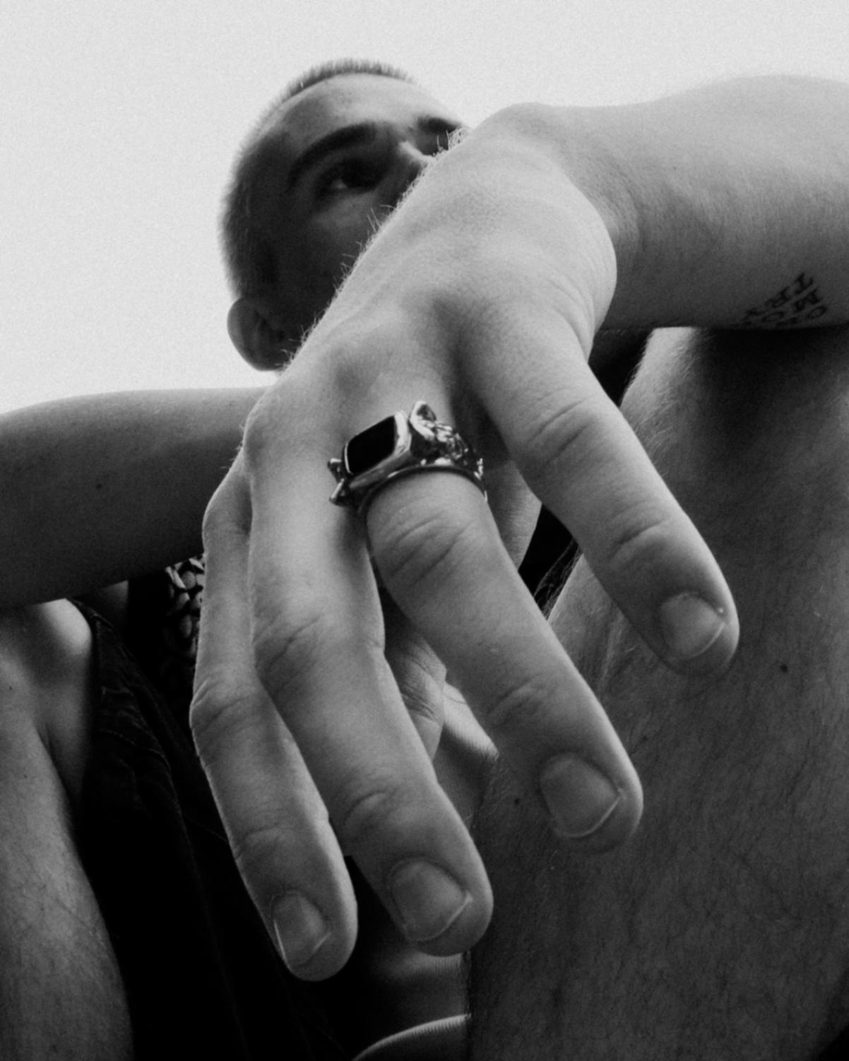 ATLANTE BLOODSTONE RING - Sar Jewellery