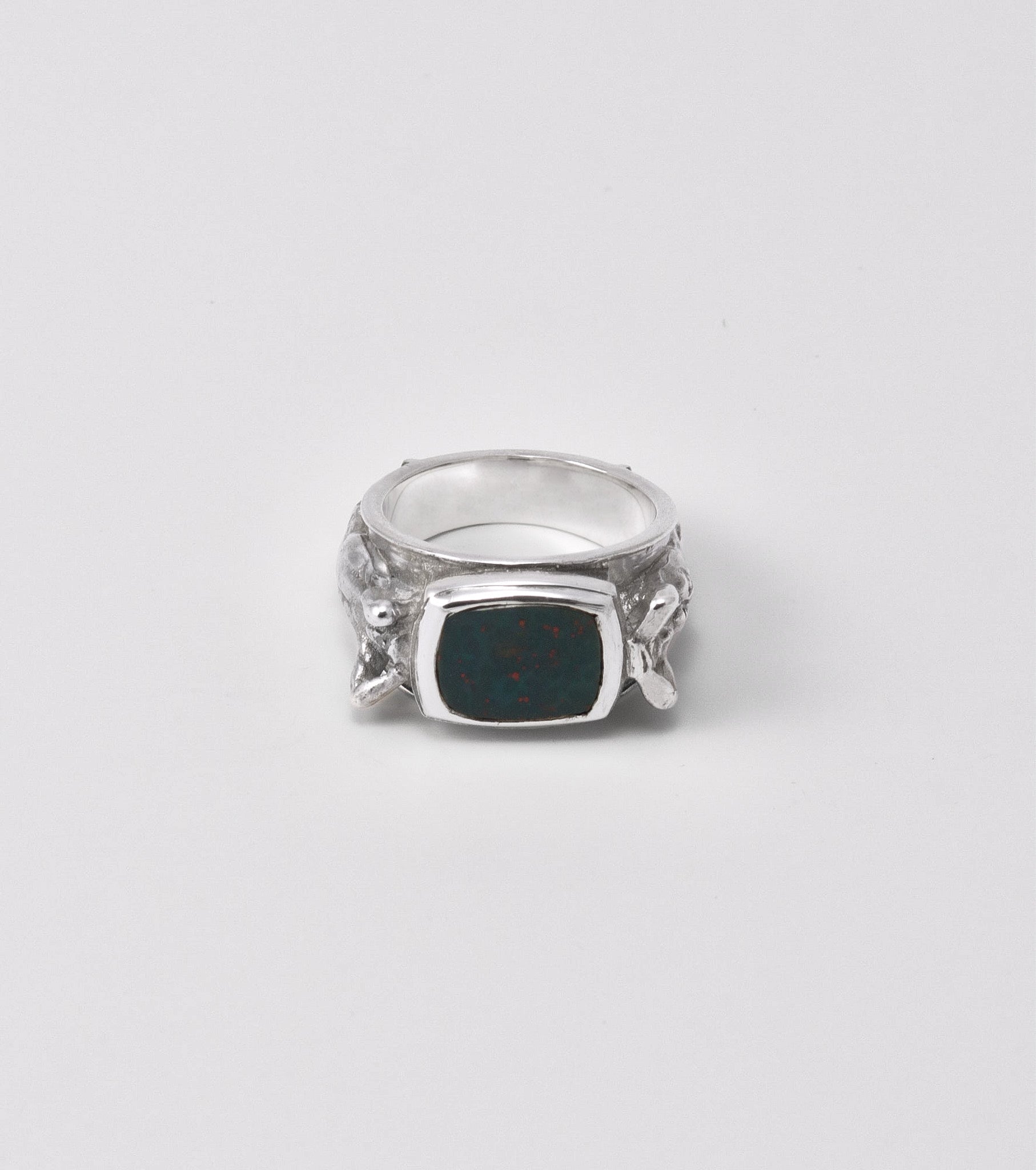 ATLANTE BLOODSTONE RING - Sar Jewellery