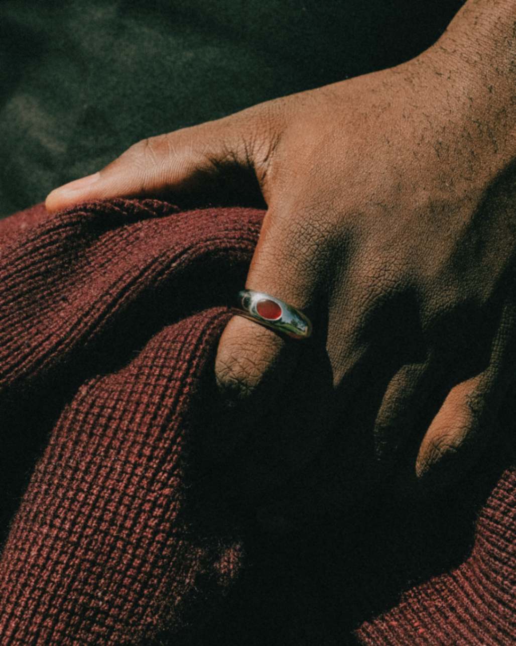 B.C. BLOODSTONE BAND - Sar Jewellery