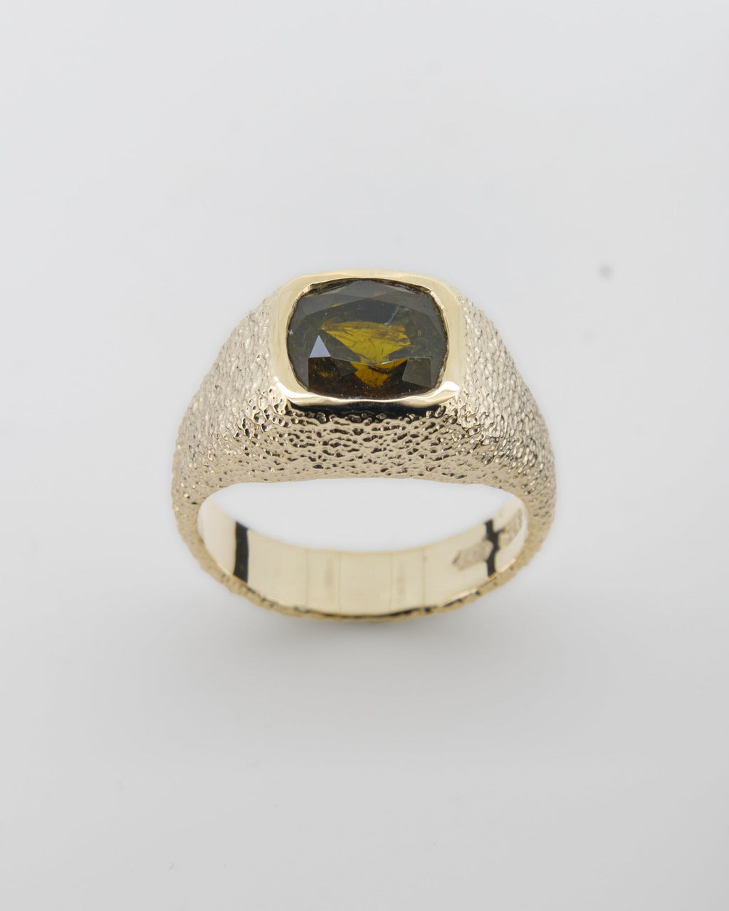 CUSTOM TOURMALINE 9KT YELLOW GOLD RING - Sar Jewellery