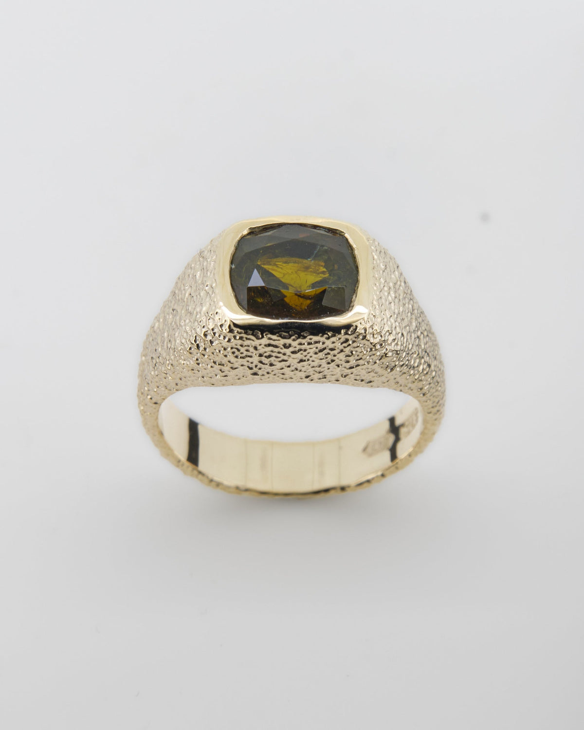 CUSTOM TOURMALINE 9KT YELLOW GOLD RING - Sar Jewellery