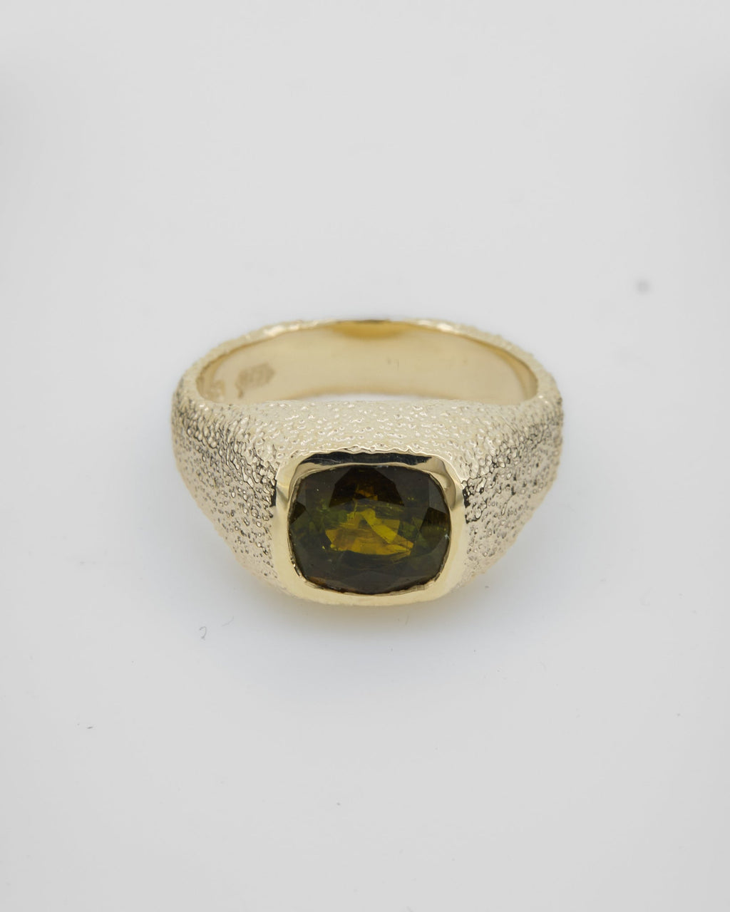 CUSTOM TOURMALINE 9KT YELLOW GOLD RING - Sar Jewellery