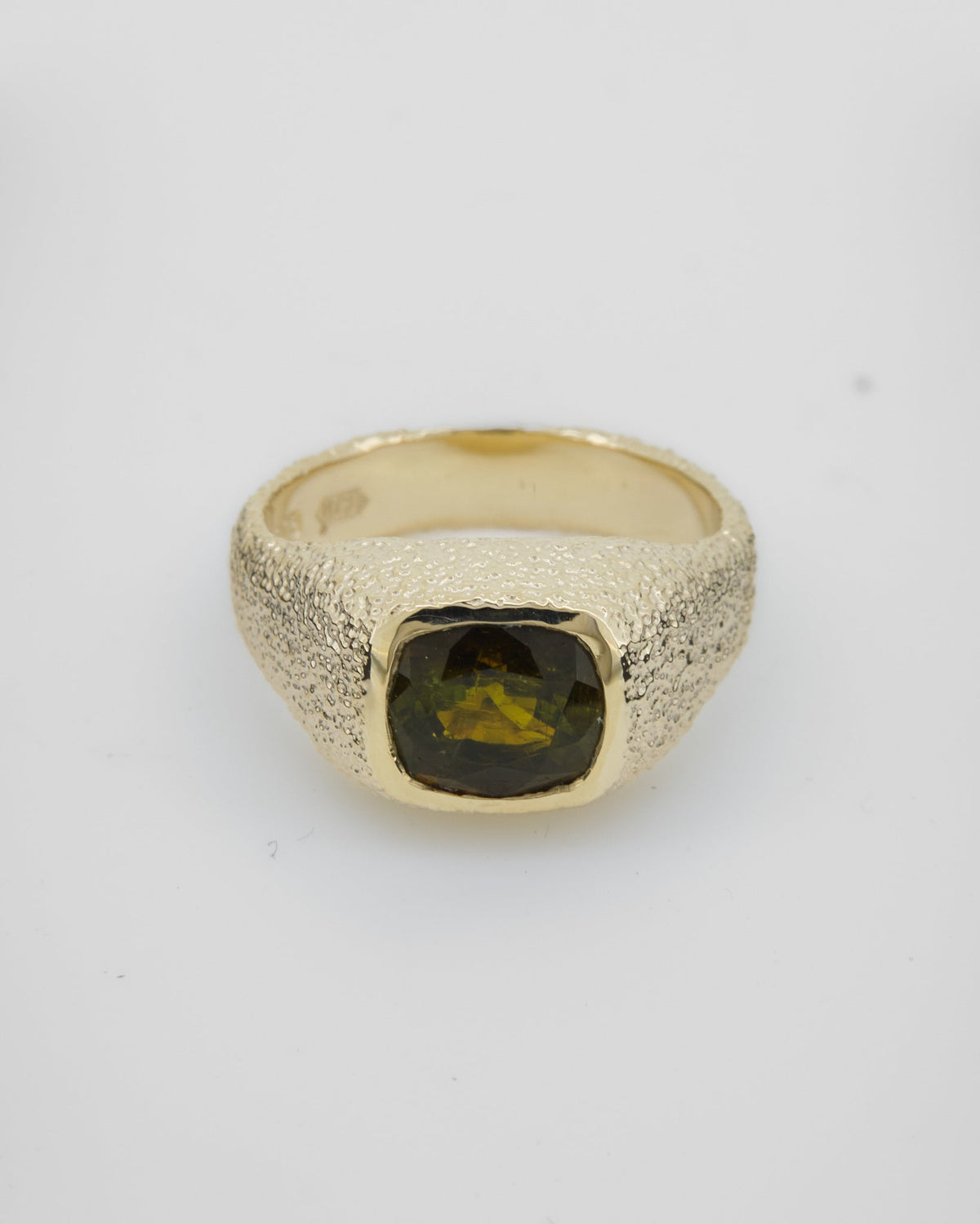 CUSTOM TOURMALINE 9KT YELLOW GOLD RING - Sar Jewellery