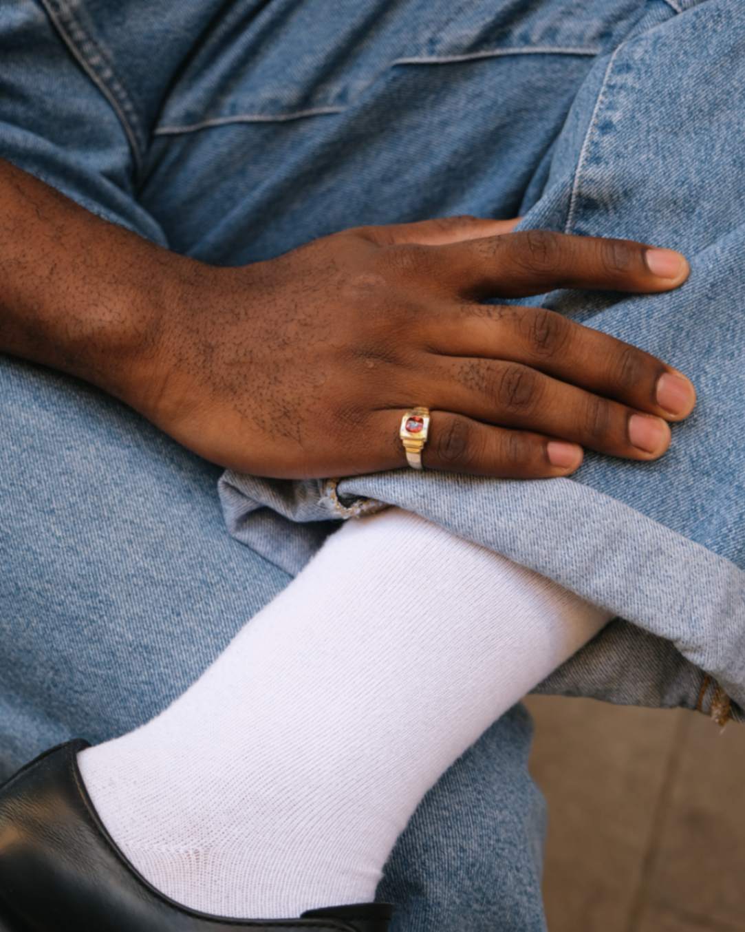 DUCAT GARNET RING - Sar Jewellery