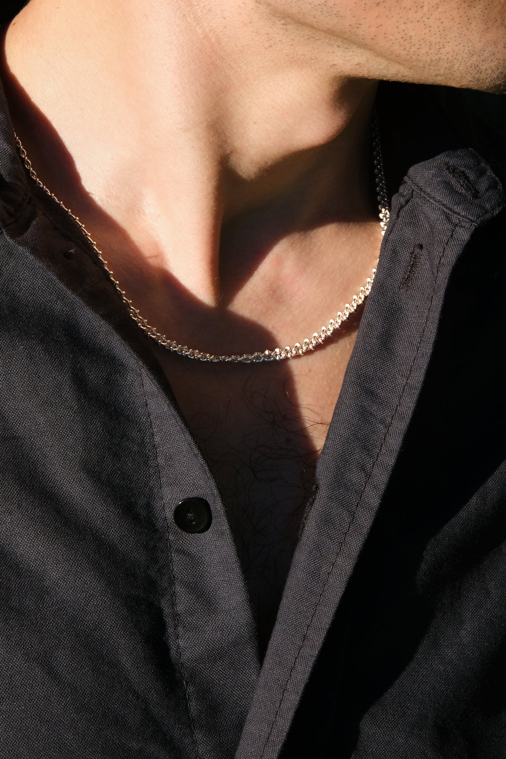 FINE HELIX NECKLACE - Sar Jewellery
