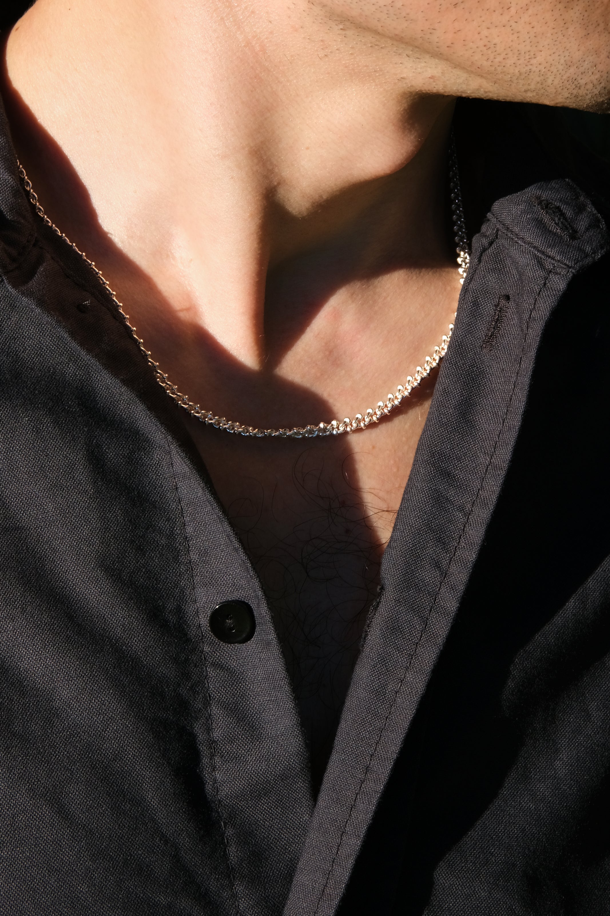 FINE HELIX NECKLACE - Sar Jewellery