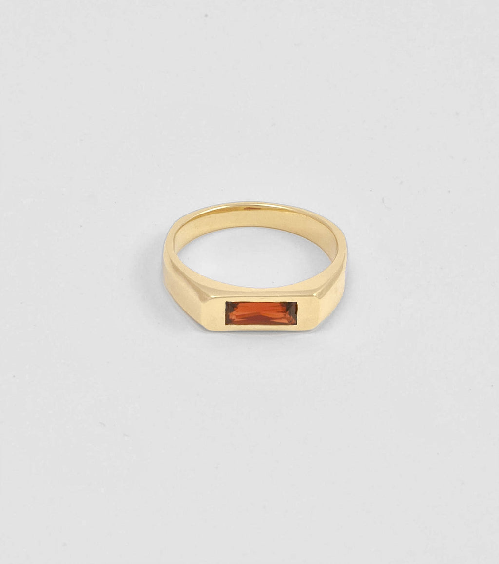 FLORIN GARNET RING - Sar Jewellery