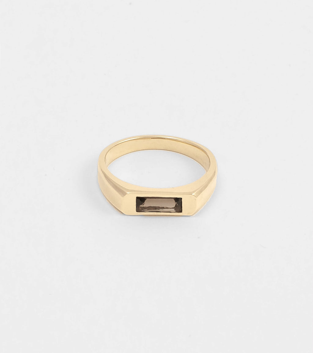 FLORIN SMOKEY QUARTZ RING - Sar Jewellery