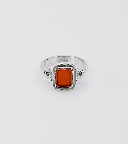 Heirloom Carnelian Signet Ring - Sar Jewellery