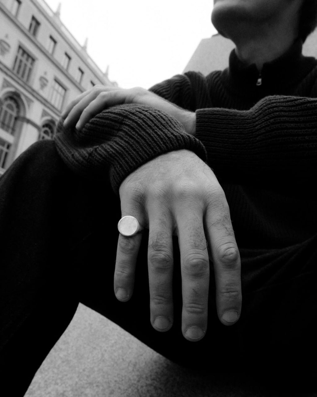 LUNA MOTHER OF PEARL RING - Sar Jewellery