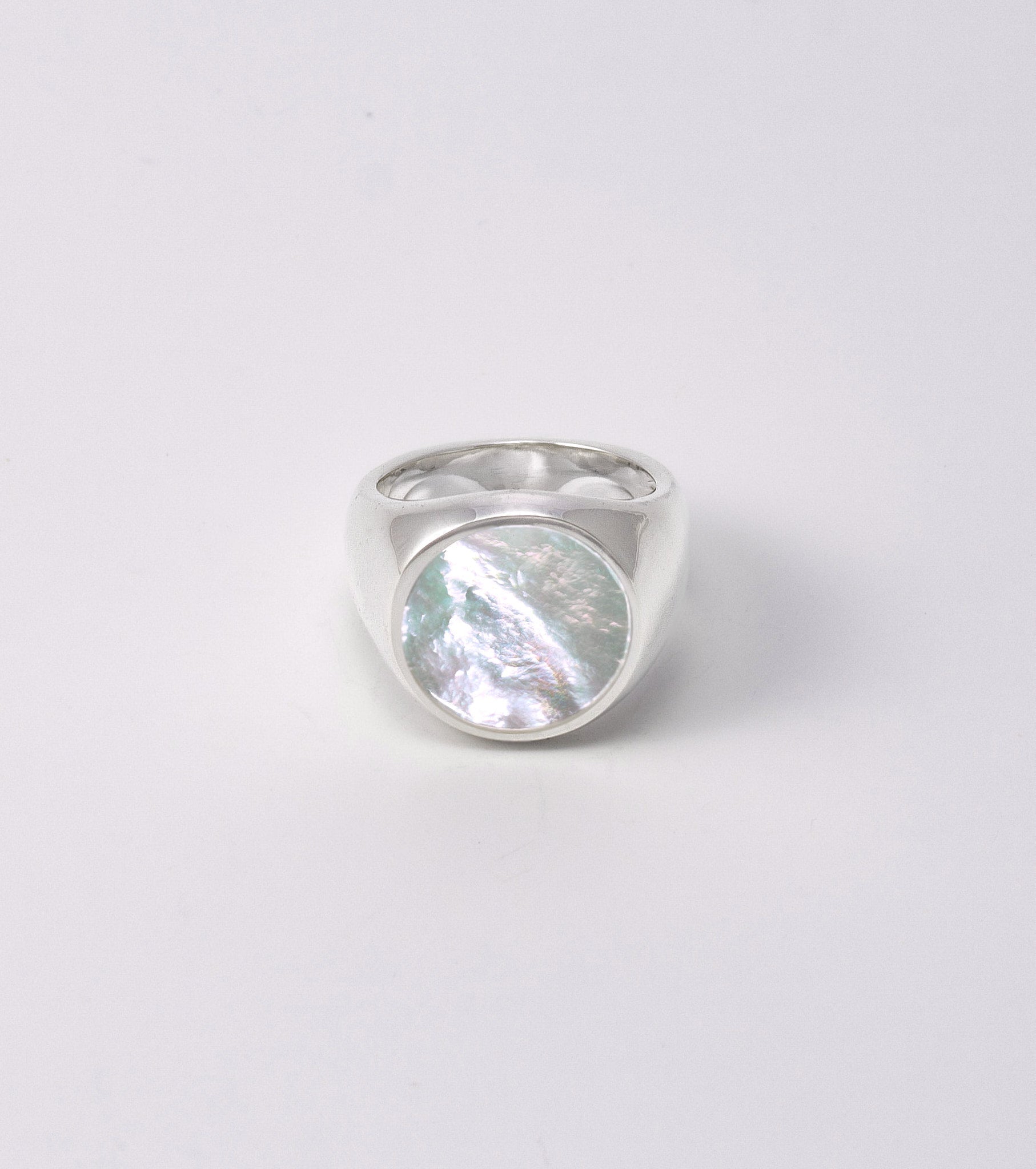 LUNA MOTHER OF PEARL RING - Sar Jewellery
