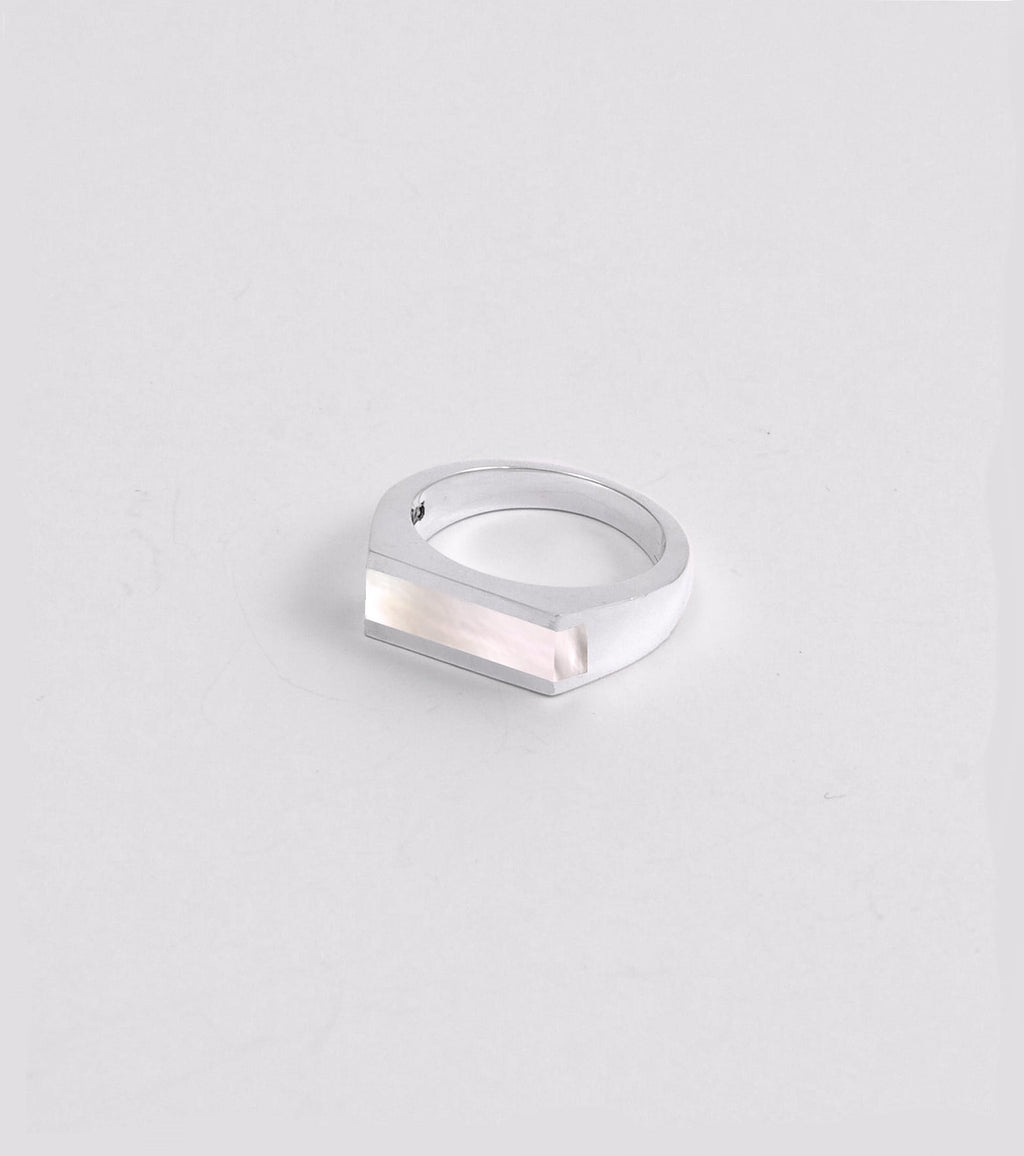 MARQUINA MOTHER OF PEARL RING - Sar Jewellery