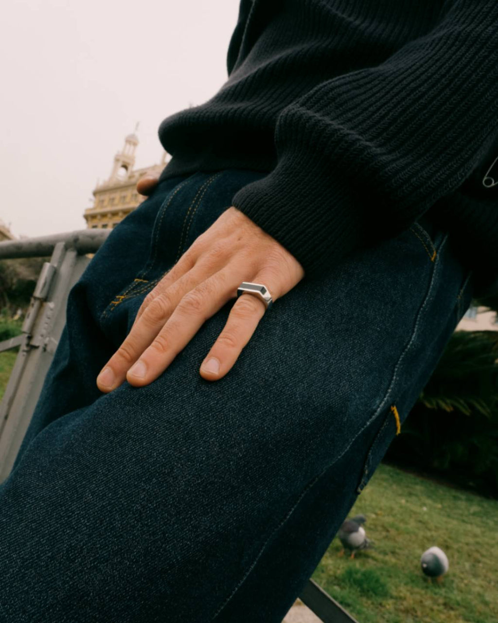 MARQUINA MOTHER OF PEARL RING - Sar Jewellery