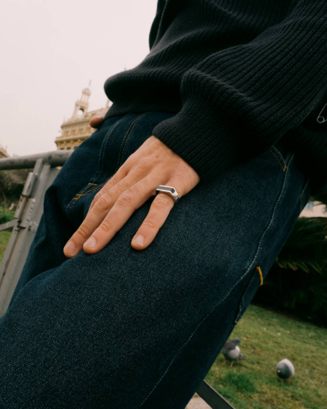 MARQUINA MOTHER OF PEARL RING - Sar Jewellery