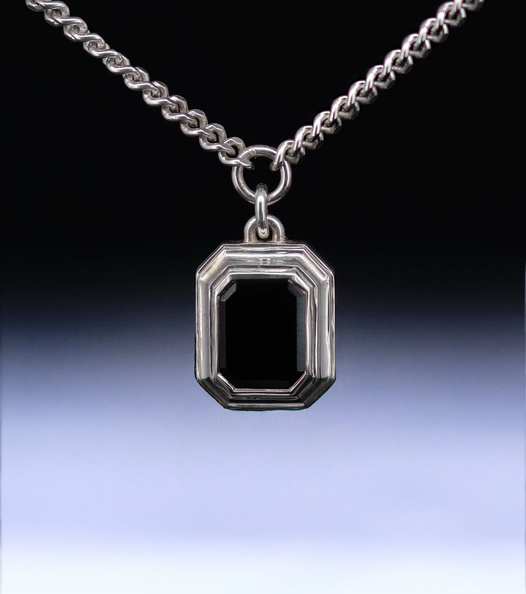 Ornament Onyx pendant - Sar Jewellery