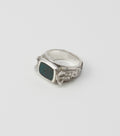 Atlante ring with Bloodstone - Sar Jewellery
