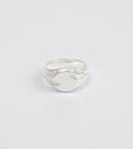 BLOCK I round signet ring - Sar Jewellery