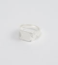 BLOCK II square signet ring - Sar Jewellery