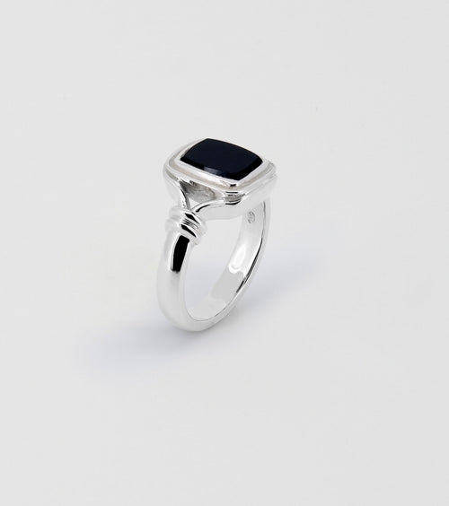 Heirloom Onyx Signet Ring - Sar Jewellery
