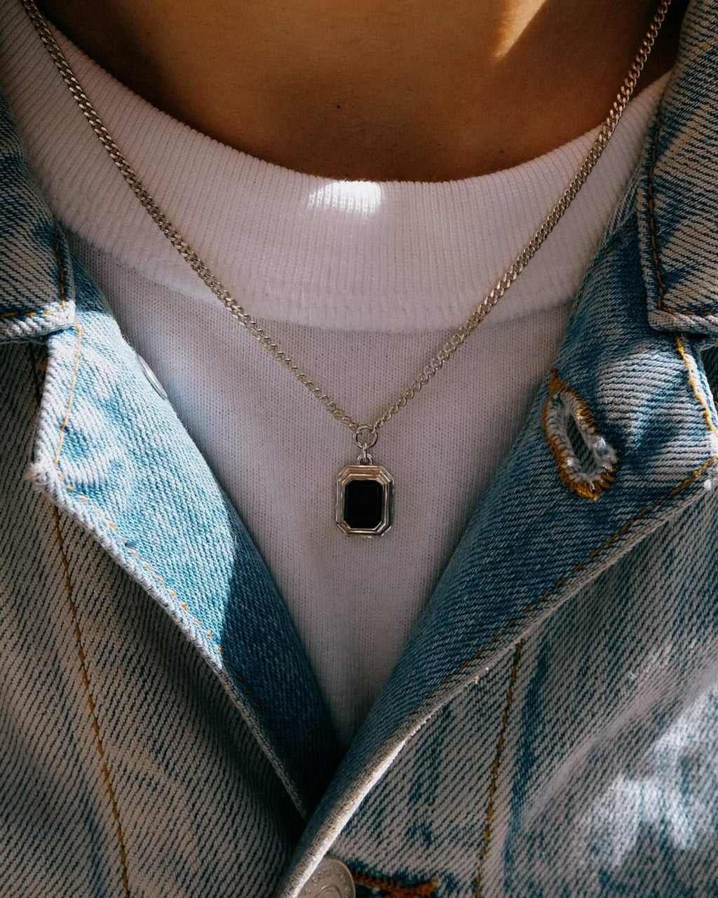 Ornament Onyx pendant - Sar Jewellery