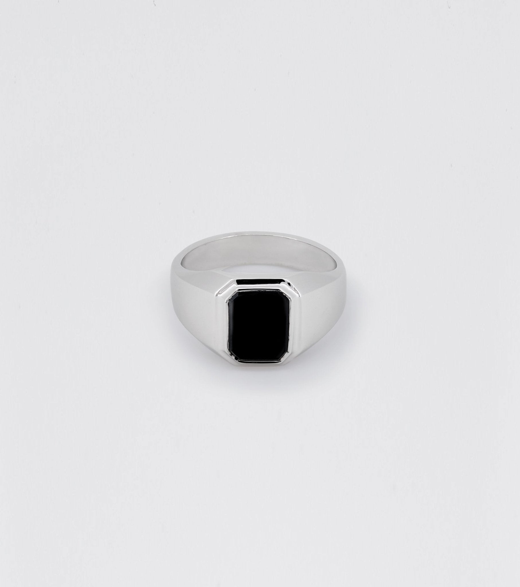 Ornament Onyx Signet Ring