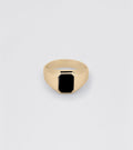 Ornament Onyx Signet Ring - Sar Jewellery