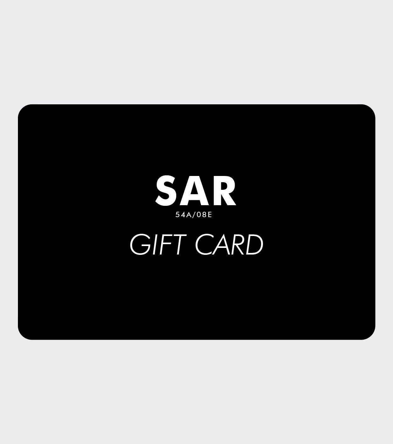 Sar jewellery gift card - Sar Jewellery