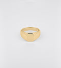 Signature octagon signet gold - Sar Jewellery
