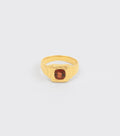 The Ducat ring with Garnet - Sar Jewellery