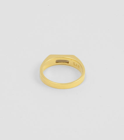 The Florin ring with Smokey Quartz - Sar Jewellery